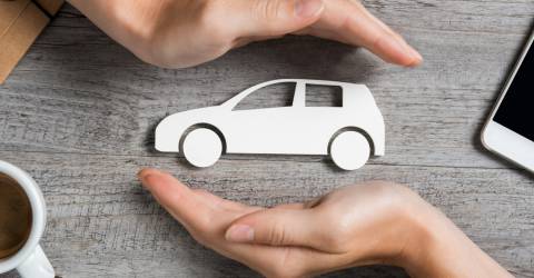 Autoverzekering concept